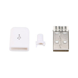 USB роз'єм USB2.0 White Kit