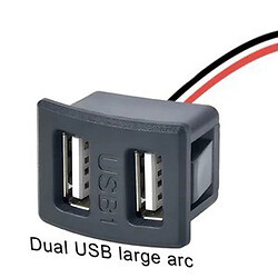 USB разъем Dual USB A-USB A Socket Type 3