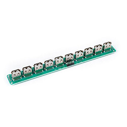 USB роз'єм USB2.0-Board-Vertical