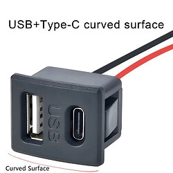 USB разъем Dual USB A-Type C Socket Type 5