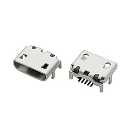 USB разъем Micro USB Horn female socket