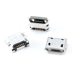 USB разъем Micro USB SMD female socket with side
