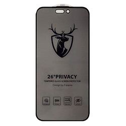 Захисне скло Apple iPhone 15, Full Glue HD Deer, Чорний
