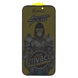 Захисне скло Apple iPhone 15 Pro, Type Gorilla, 2.5D, Чорний