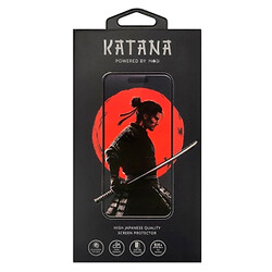 Защитное стекло Apple iPhone 15 Plus, Katana, Черный