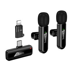 Микрофон петличный Hoco L20A, Черный
