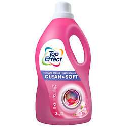 Гель для прання універсальний Top Effect Clean&Soft 2 кг