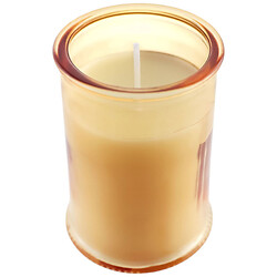 Свеча декоративная в стеклянной емкости с крышкой