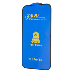 Захисне скло Apple iPhone 17 Air, 4S ESD Antistatic, Чорний
