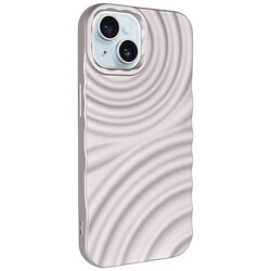Чехол (накладка) Apple iPhone 15, Epik MonoWave, Light Grey, Серый