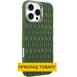 Чехол (накладка) Apple iPhone 16, Epik Ribbio, Зеленый