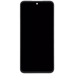Дисплей (екран) Samsung M356 Galaxy M35, З сенсорним склом, З рамкою, OLED, Чорний