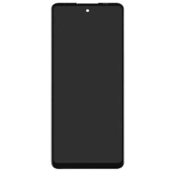 Дисплей (екран) Motorola Edge 60, Original (PRC), З сенсорним склом, Без рамки, Чорний