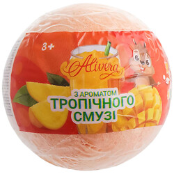Бомба для ванны Alivera Тропическая смузи с сюрпризом, рептилии 120 г