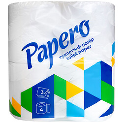 Набір паперу туалетного Papero 3 шари