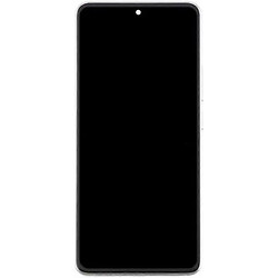Дисплей (экран) Xiaomi Redmi Note 14 5G, С сенсорным стеклом, С рамкой, Amoled, Серебряный