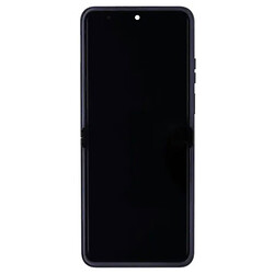 Дисплей (екран) Motorola XT2323 Moto Razr 40, Original (100%), З сенсорним склом, З рамкою, Чорний