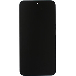 Дисплей (екран) Samsung S911 Galaxy S23, Original (PRC), З сенсорним склом, З рамкою, Чорний