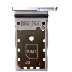Держатель SIM-карты Samsung G990B Galaxy S21 FE, Серебряный