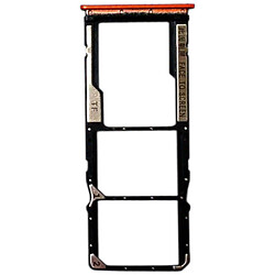 Держатель SIM-карты Xiaomi Pocophone M3 / Redmi 9T, Оранжевый