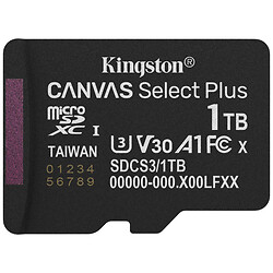 Карта памяти Kingston Canvas Select Plus, 1 Тб.
