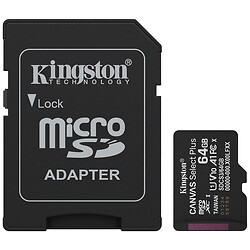 Карта памяти Kingston Canvas Select Plus, 64 Гб.