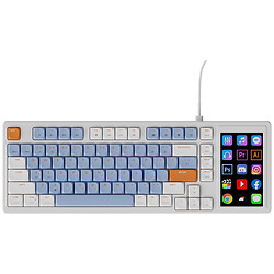 Клавиатура Ajazz AKP815 Huano Red Switch, Белый
