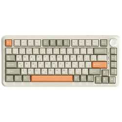 Клавиатура Ajazz AK820 Max Flying Fish Switch Retro Colour, Бежевый