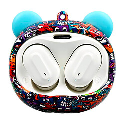 Bluetooth-гарнітура Monster G05D Rolling Face, Стерео, Білий