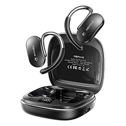 Bluetooth-гарнитура Remax KF01 OpenBuds, Стерео, Черный