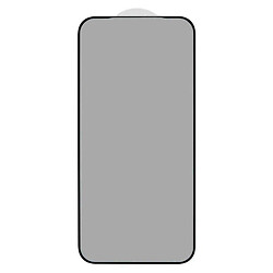 Захисне скло Apple iPhone 17, Full Glue, Антишпигун, Чорний