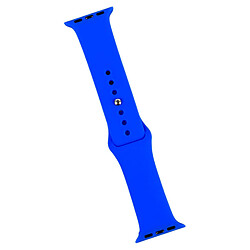 Ремінець Apple Watch 38 / Watch 40, Silicone WatchBand, Denim Blue, Синій