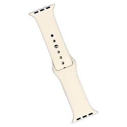 Ремешок Apple Watch 38 / Watch 40, Silicone WatchBand, Starlight, Бежевый