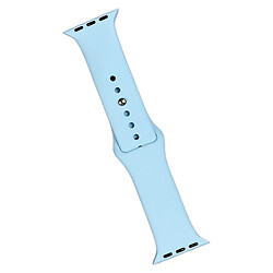 Ремінець Apple Watch 38 / Watch 40, Silicone WatchBand, Custom Sky Blue, Блакитний