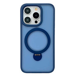 Чохол (накладка) Apple iPhone 16 Pro, Case Lab Ostand Matte, Dark Blue, MagSafe, Синій