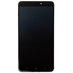 Дисплей (екран) Xiaomi Mi Max 2, High quality, З сенсорним склом, З рамкою, Чорний