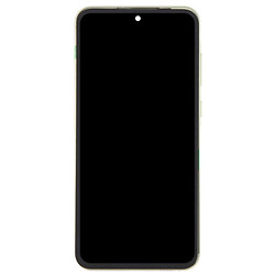 Дисплей (экран) Samsung A556 Galaxy A55 5G, Original (100%), С сенсорным стеклом, С рамкой, Зеленый