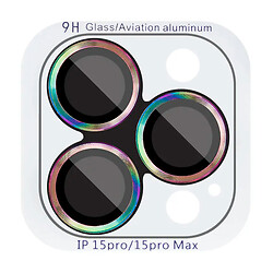 Защитное стекло камеры Apple iPhone 17, Metal Classic, Rainbow, Сиреневый