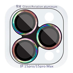 Защитное стекло камеры Apple iPhone 17 Air, Metal Classic, Rainbow, Сиреневый