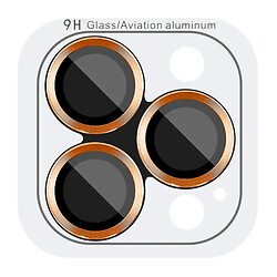 Защитное стекло камеры Apple iPhone 17 Pro / iPhone 17 Pro Max, Metal Classic, Оранжевый