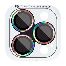 Защитное стекло камеры Apple iPhone 17 Pro / iPhone 17 Pro Max, Metal Classic, Rainbow, Сиреневый