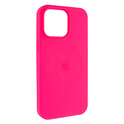 Чехол (накладка) Apple iPhone 14, Air Beats Logo, MagSafe, Barbie Pink, Розовый