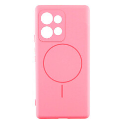 Чехол (накладка) Motorola Edge 60 / Edge 60 Fusion, Air Beats, MagSafe, Light Pink, Розовый