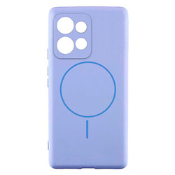 Чехол (накладка) Motorola Edge 60 Pro, Air Beats, MagSafe, Dasheen, Сиреневый