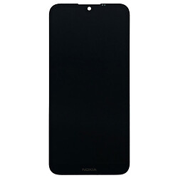 Дисплей (екран) Nokia 1.3 Dual Sim, Original (100%), З сенсорним склом, Без рамки, Чорний