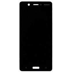 Дисплей (екран) Nokia 5 Dual Sim, Original (100%), З сенсорним склом, Без рамки, Чорний