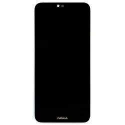 Дисплей (екран) Nokia 7.1 Dual SIM, Original (PRC), З сенсорним склом, Без рамки, Чорний