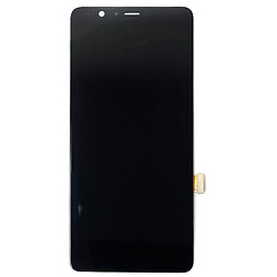 Дисплей (екран) Samsung G855F Galaxy A8 Star, З сенсорним склом, Без рамки, OLED, Чорний