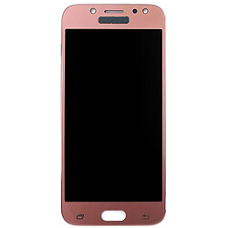 Дисплей (экран) Samsung J530 Galaxy J5, С сенсорным стеклом, Без рамки, OLED, Розовый