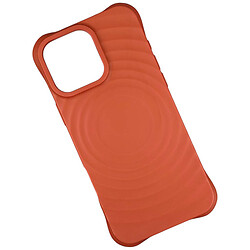 Чехол (накладка) Apple iPhone 16 Pro Max, Wave Grip 3D, Brick, Оранжевый